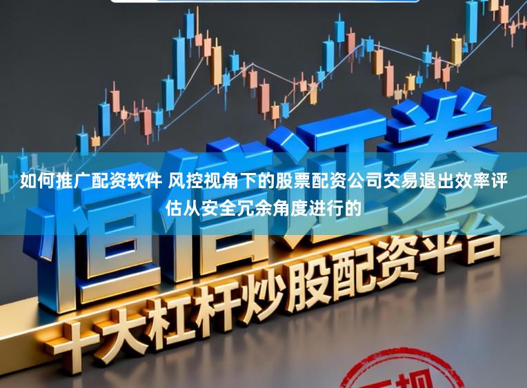 如何推广配资软件 风控视角下的股票配资公司交易退出效率评估从安全冗余角度进行的