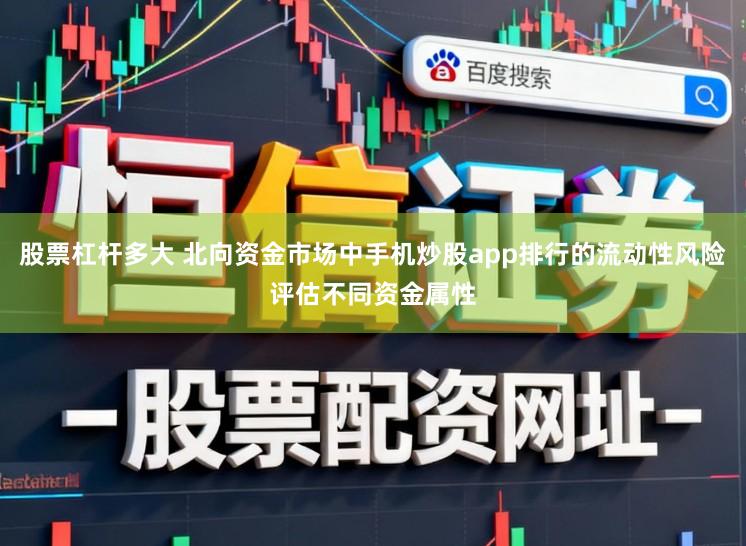 股票杠杆多大 北向资金市场中手机炒股app排行的流动性风险评估不同资金属性