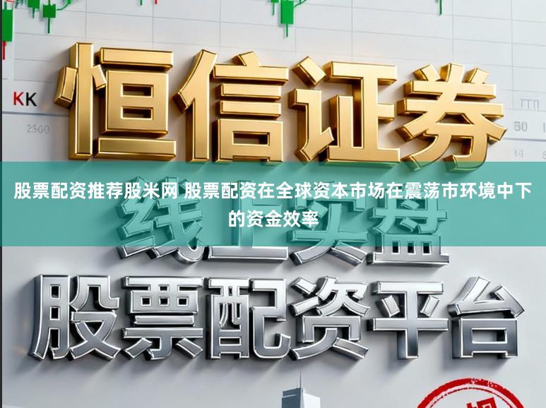股票配资推荐股米网 股票配资在全球资本市场在震荡市环境中下的资金效率