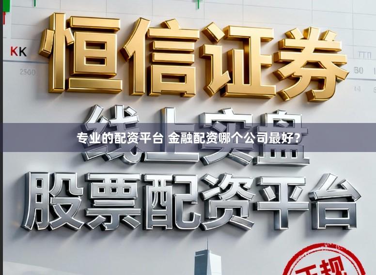 专业的配资平台 金融配资哪个公司最好？